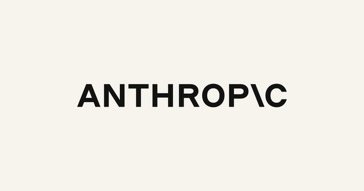 Anthropic name on a light background